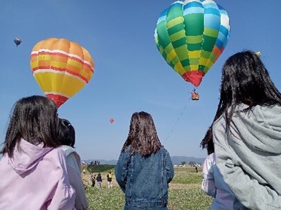 写真：稲刈り